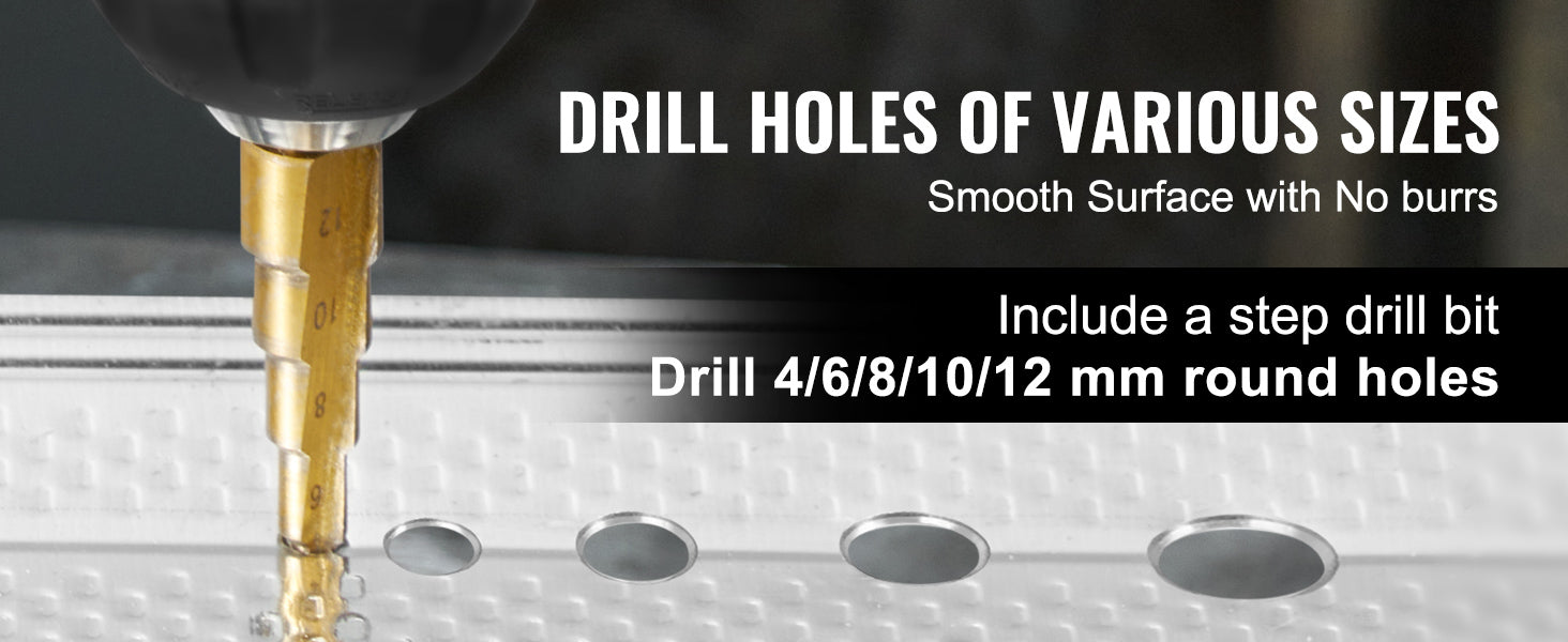 Double Head Sheet Metal Nibbler Cutter Drill Attachment