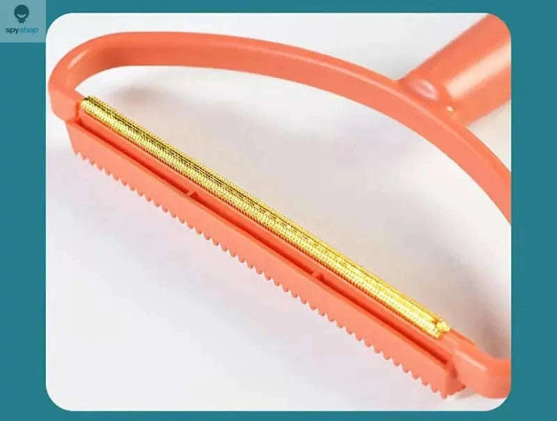 Double-Side Lint Remover Brush – Dual-Action Fabric Care for Clothes and Upholstery-CV8825Blue