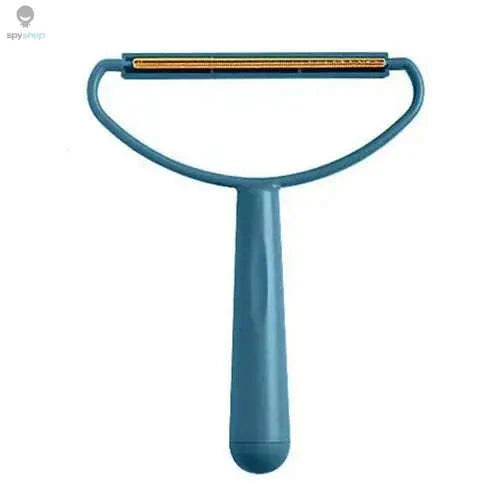 Double-Side Lint Remover Brush – Dual-Action Fabric Care for Clothes and Upholstery-CV8825Blue