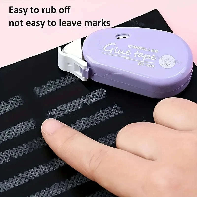 Double Sided Adhesive Dots Tape for Easy Crafting-white