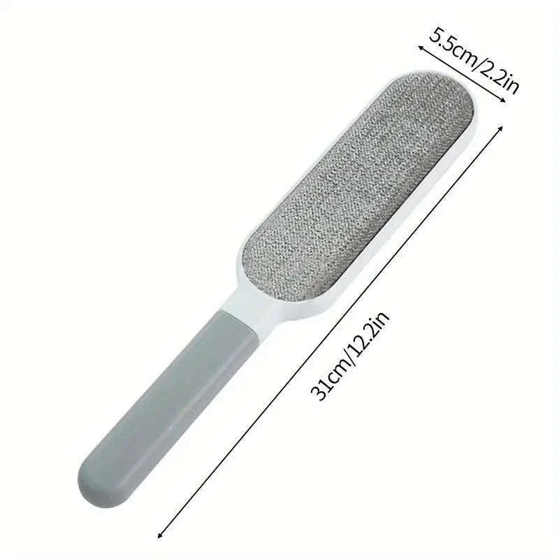 Double-Sided Pet Hair Remover Brush-Gray