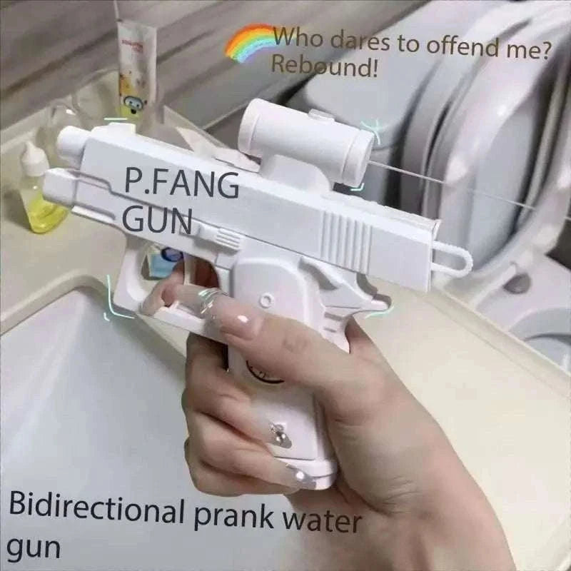 Double-Sided Reverse Water Gun for Pranks and Summer Water Fights-3PCS