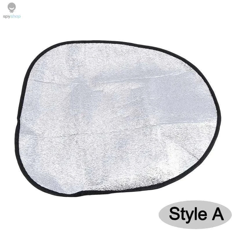 Double Thick Foldable Steering Wheel Sun Shade – Heat-Blocking UV Protection-