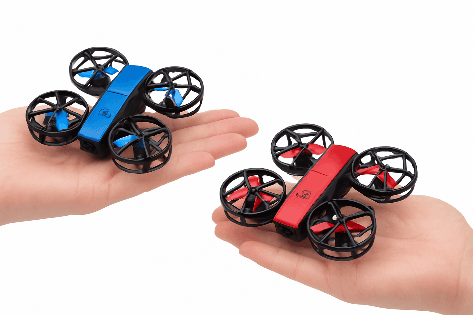 Dowellin D12 Mini Drone for Kids with Dual Camera-D12-WF-RED