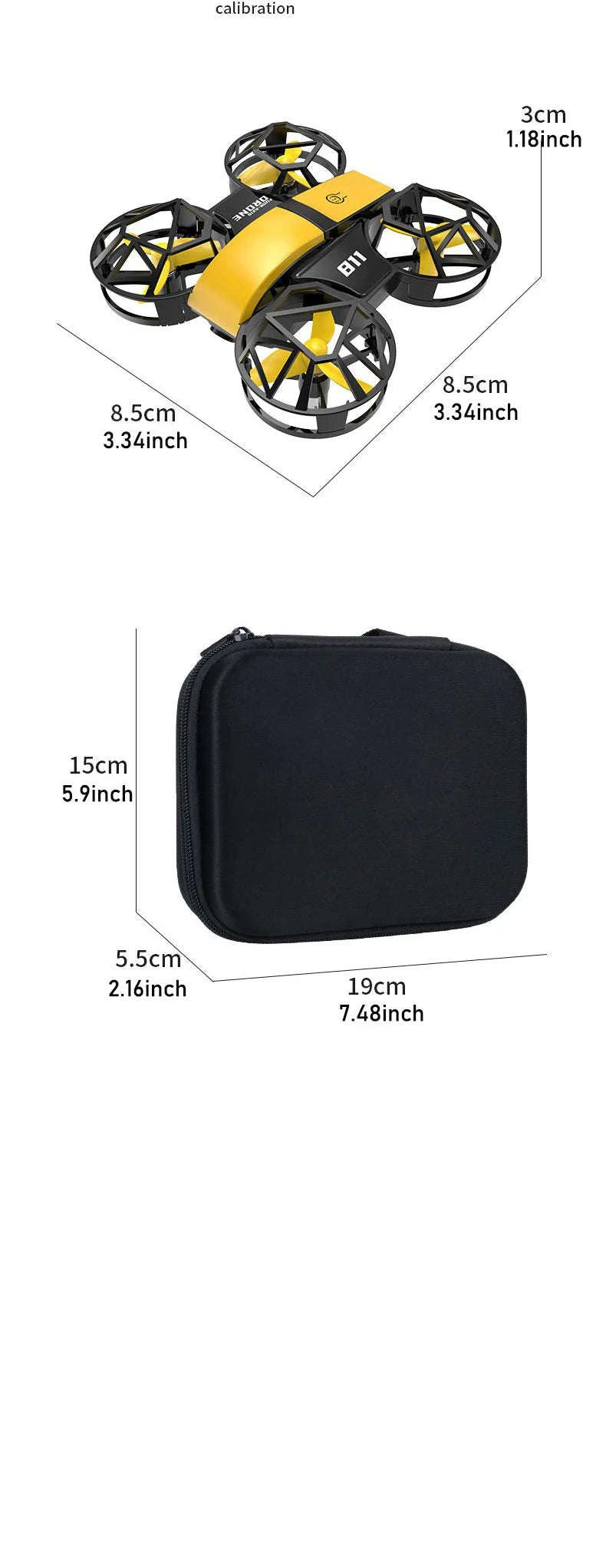 Dowellin D12 Mini Drone with Dual Camera for Kids-D12-WF-RED