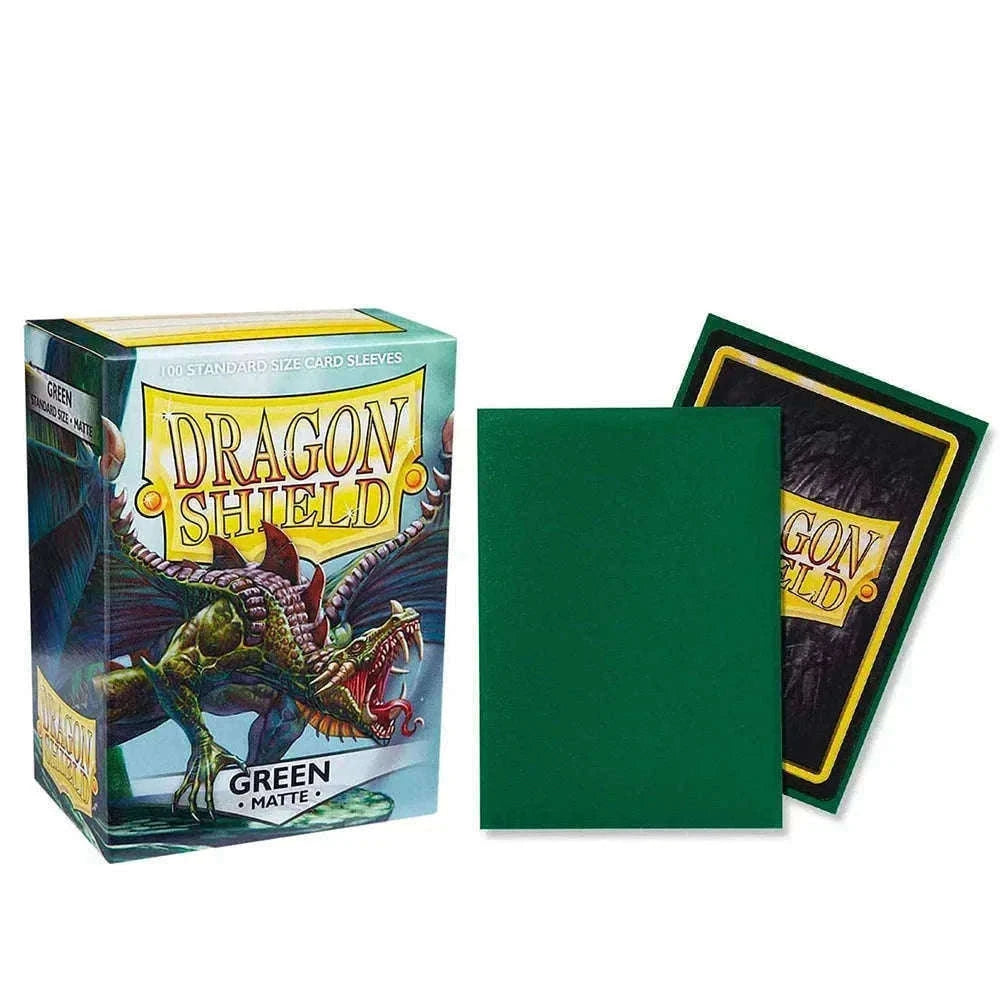 Dragon Shield Matte Card Sleeves 66×91mm, 100 Pack-green