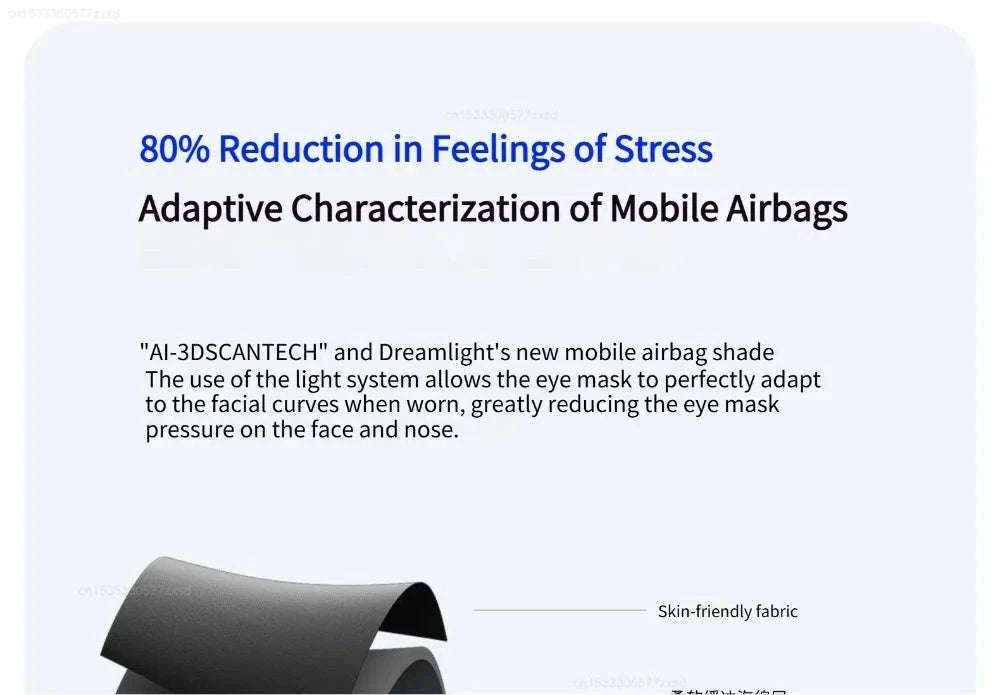 Dreamlight 4S 3D Sleep Eye Mask for Pressure-Free Rest-Yellow