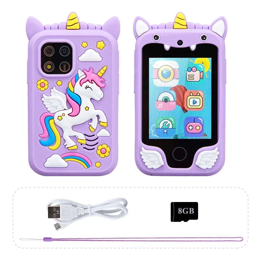 DreamTunes Unicorn Smart Phone Toy-Pink With 8G