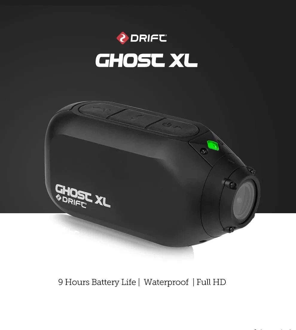 Drift Ghost XL 1080P Action Camera with Rotating Lens & Dash Cam Mode-Default Title
