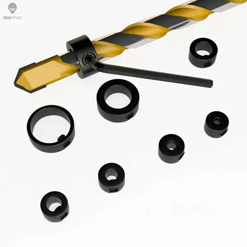 Drill Stop Collar Set – Precision Depth Control for Woodworking and DIY-Drill Stop Collar 8