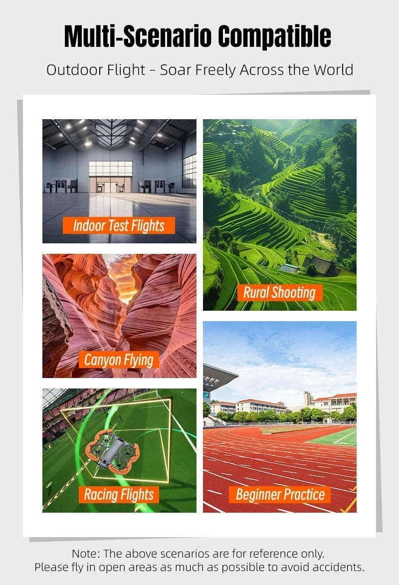Drone Propeller Guard Cover EVA Floating Anti-Collision Ring-Orange / China Mainland
