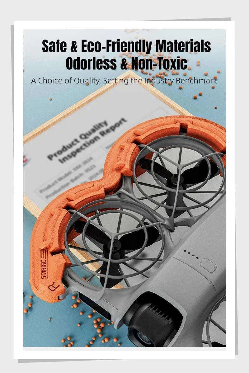 Drone Propeller Guard Cover EVA Floating Anti-Collision Ring-Orange / China Mainland