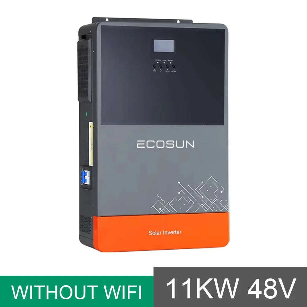 DRPOWER Dual MPPT Hybrid Solar Inverter 11KW 48V Pure Sine Wave Inverter 230V On Grid Off Grid 150A Solar Controlle Max PV 500V-11KW 48V / 220-240V / Poland
