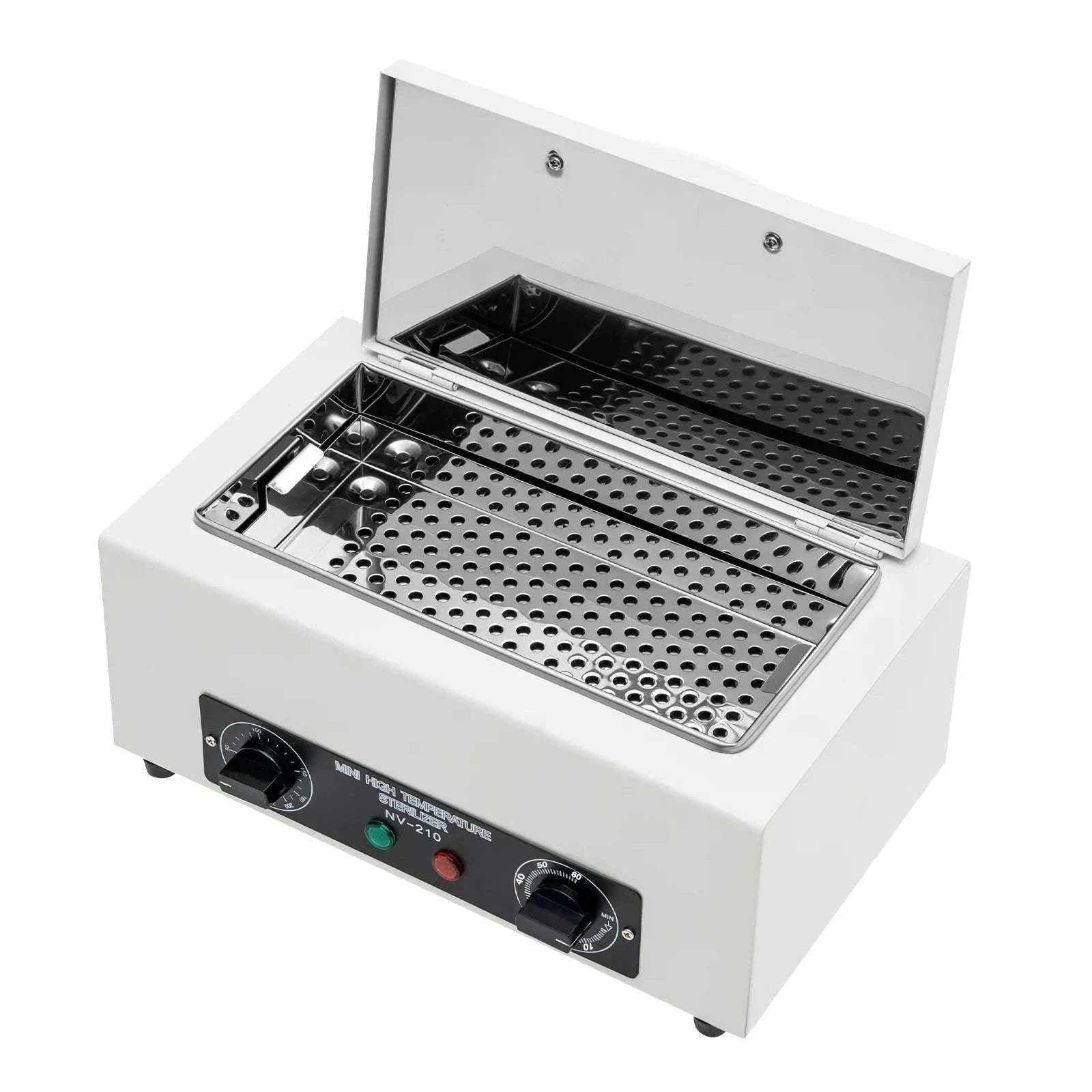 Dry Heat Sterilizer for Nail and Metal Tools-WHITE / GERMANY