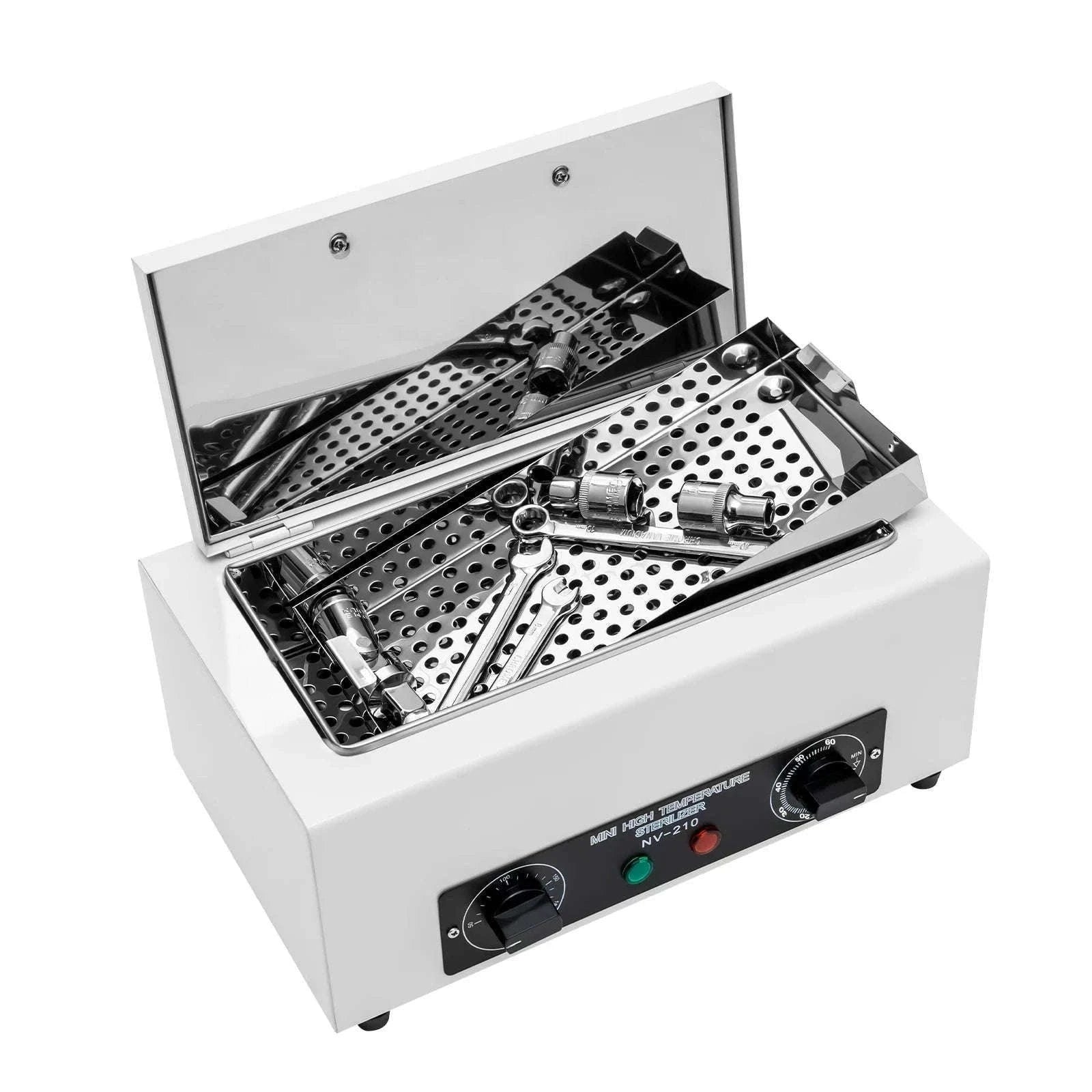 Dry Heat Sterilizer for Nail and Metal Tools-WHITE / GERMANY