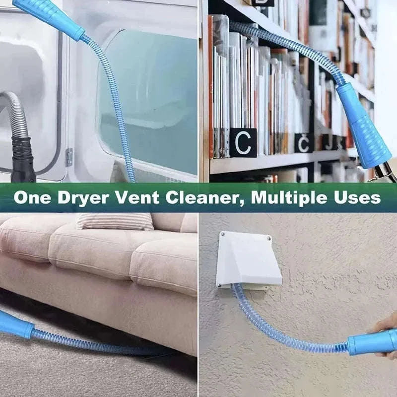 Dryer Vent Cleaner Kit Vacuum Attachment for Deep Lint Removal-1pcs