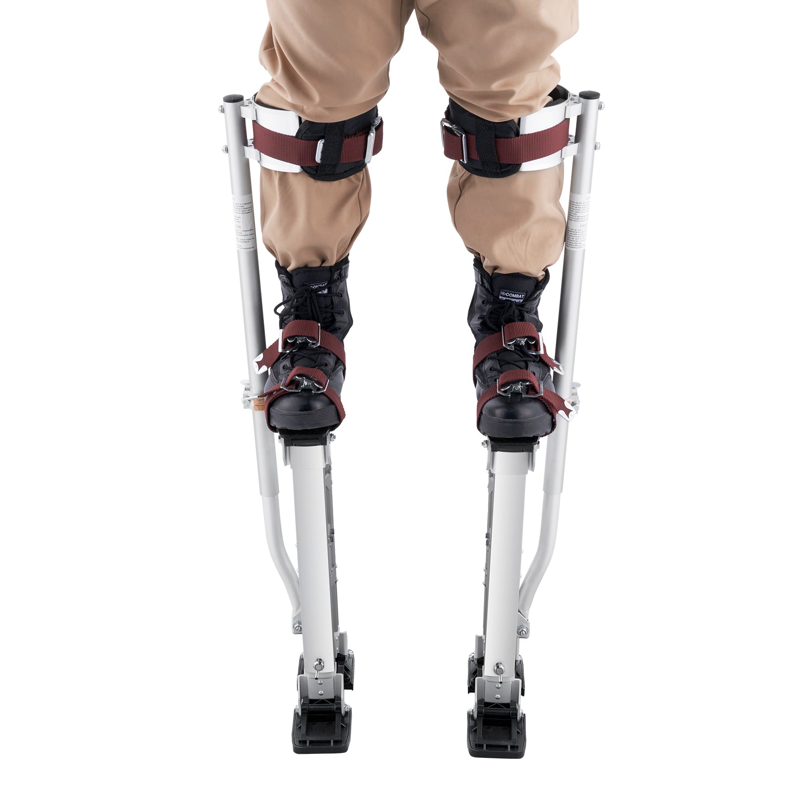 Adjustable Drywall Stilts 18–30" / 36–50" Aluminum Work Stilts