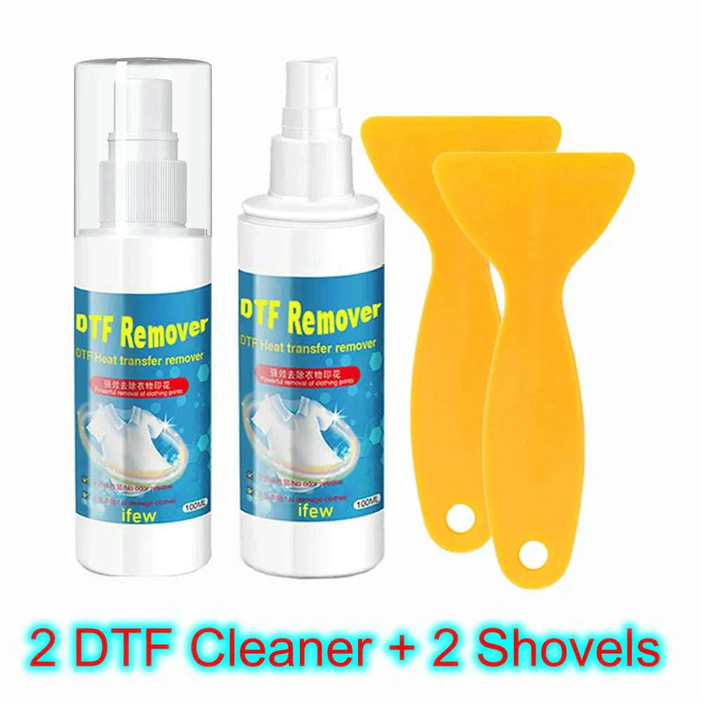 DTF Remover Liquid for Clean, Restored Fabrics-100 ML dtf cleaner