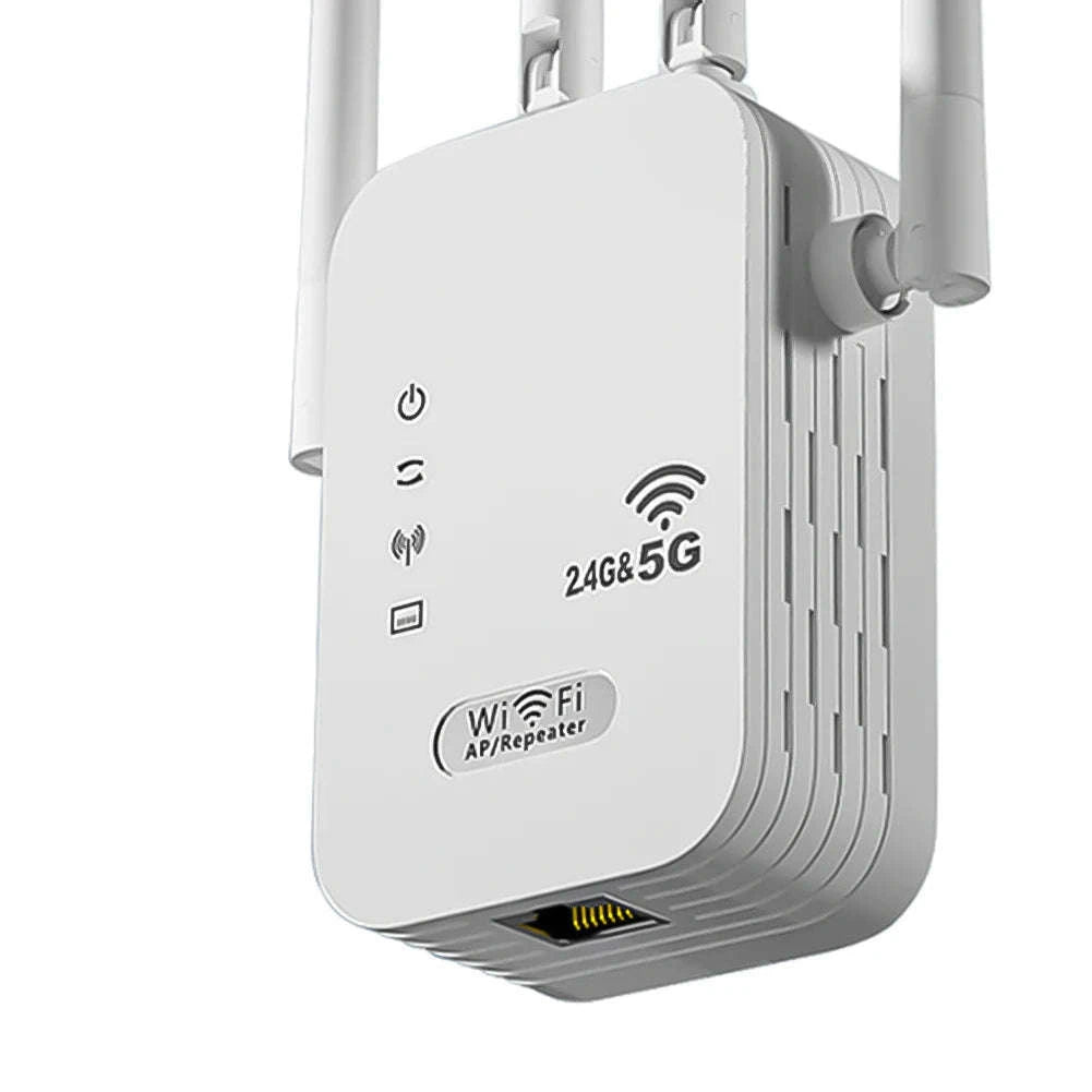 Dual-Band WiFi Extender 1200Mbps Signal Booster with WPS-300M EU PLUG / United States