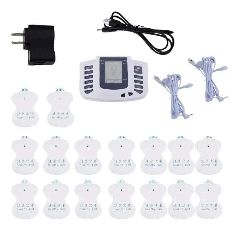 Dual Channel TENS Pulse Body Massager with EMS Stimulation-Slippers