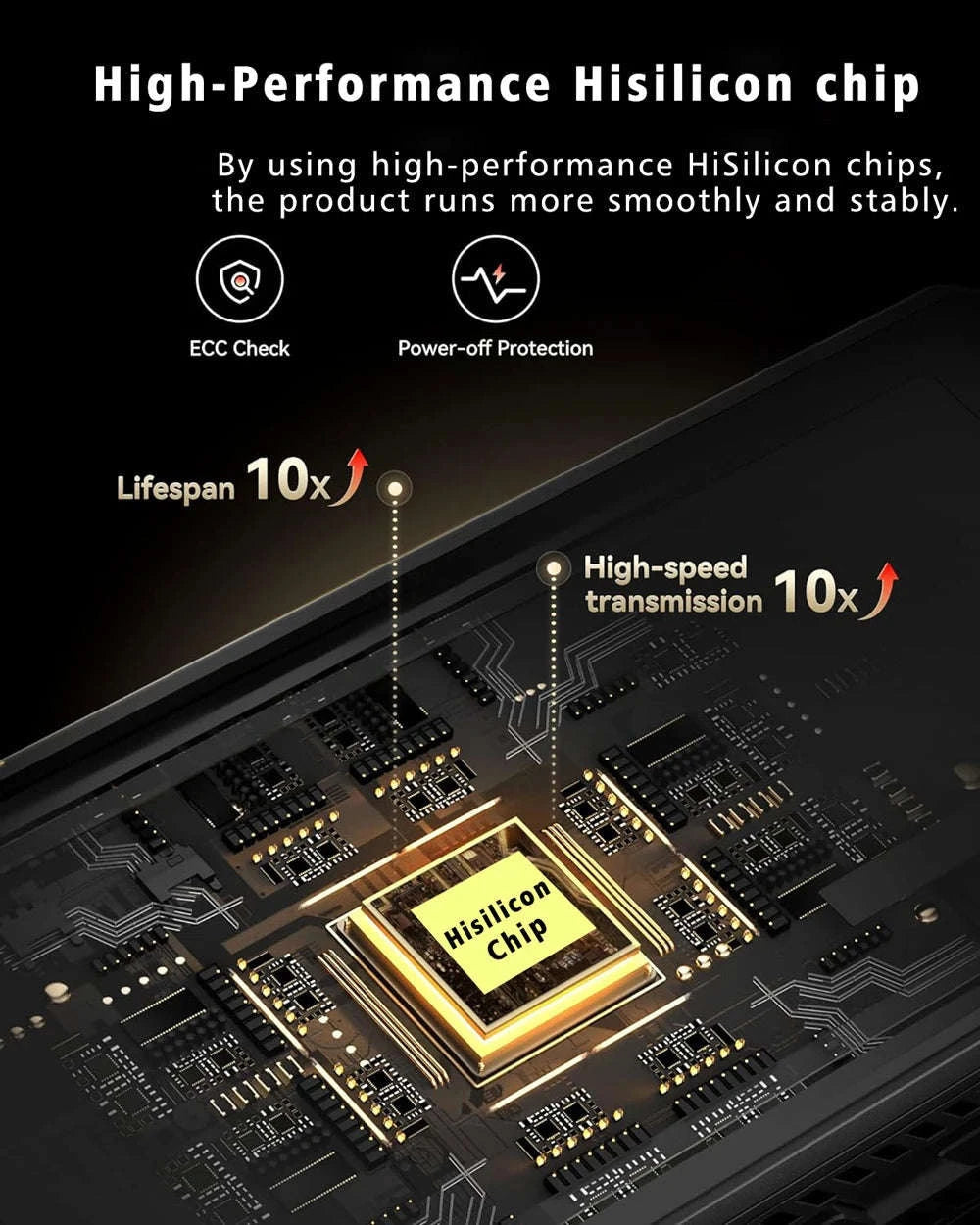 Dual Lens 4K UHD Dash Cam-4K-2.5K Rear-BL