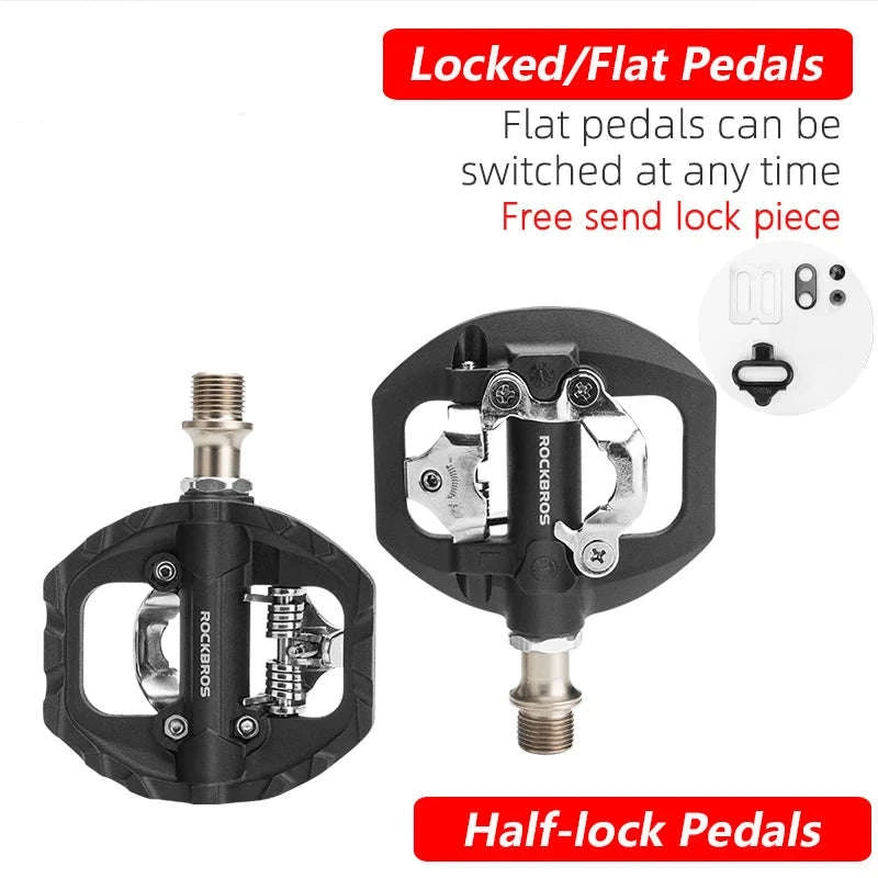 Dual-Purpose Bicycle Pedals with Sealed Bearings-37210108001 Nylon / Poland
