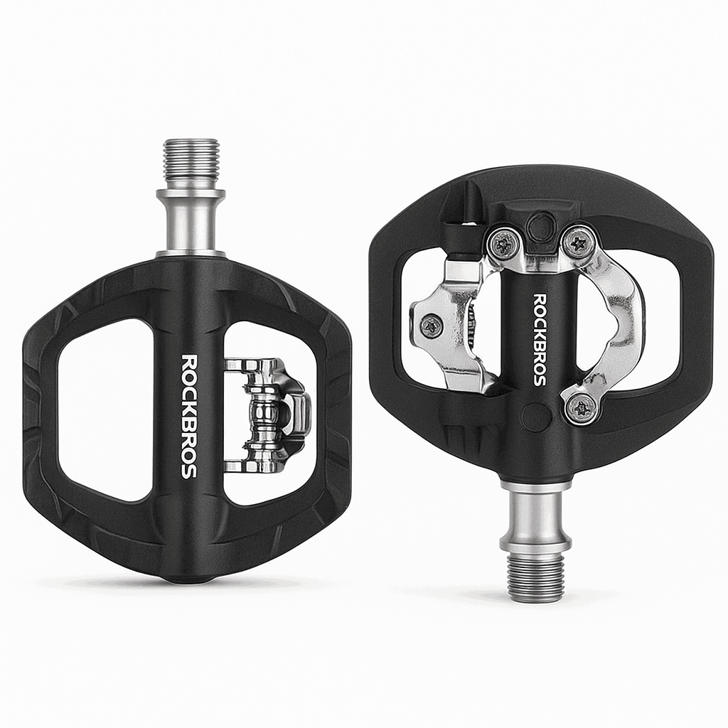 Dual-Purpose Bicycle Pedals with Sealed Bearings-37210108001 Nylon / Poland