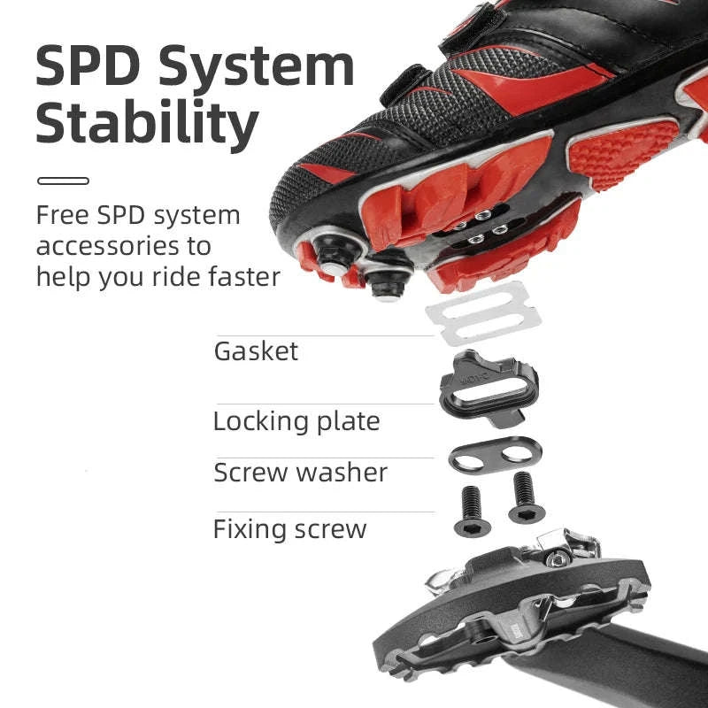 Dual-Purpose Bicycle Pedals with Sealed Bearings-37210108001 Nylon / Poland