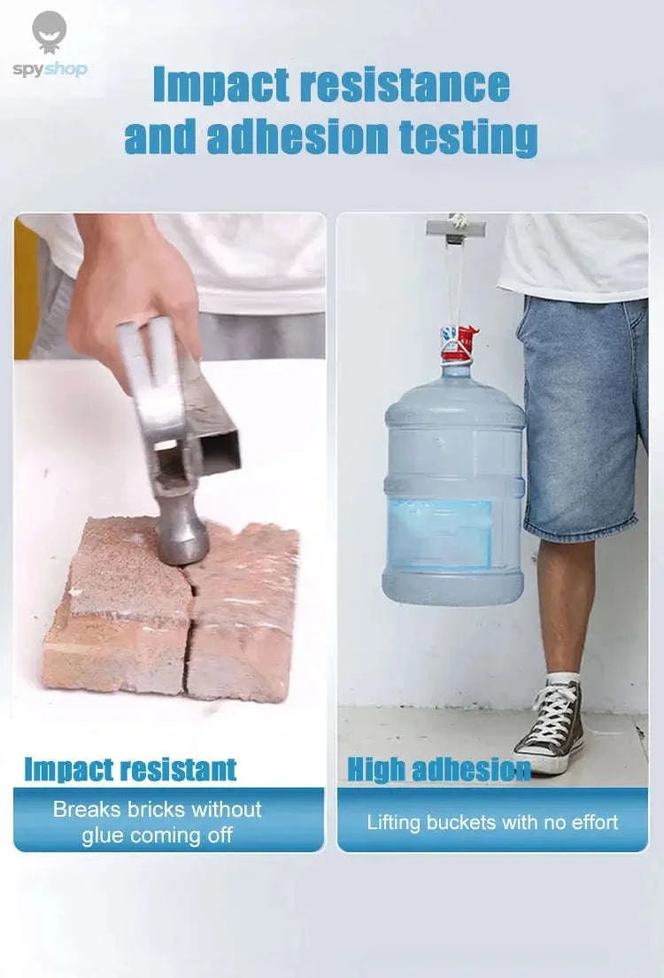 Dual-Syringe Metal Repair Epoxy Glue Kit-50g