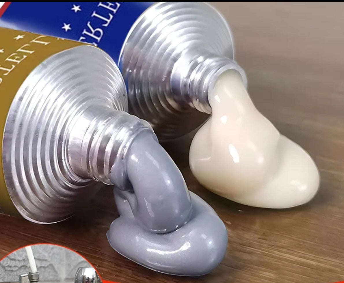 Dual-Syringe Metal Repair Epoxy Glue Kit-50g