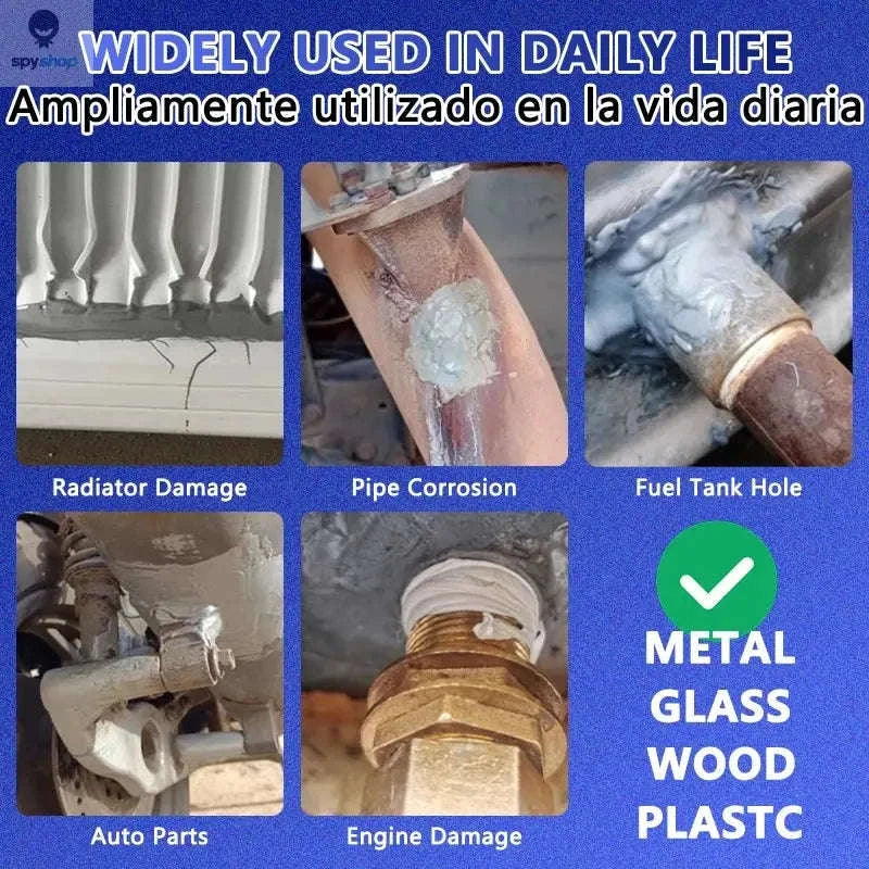 Dual-Syringe Metal Repair Epoxy Glue Kit-50g