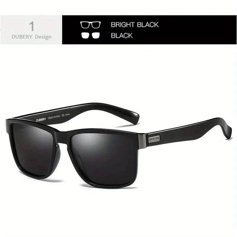 DUBERY Polarized UV400 Sunglasses for Men and Women-Blue11