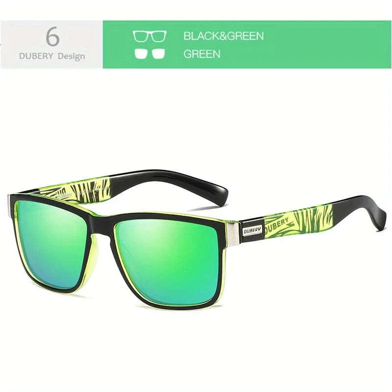 DUBERY Polarized UV400 Sunglasses for Men and Women-Blue11