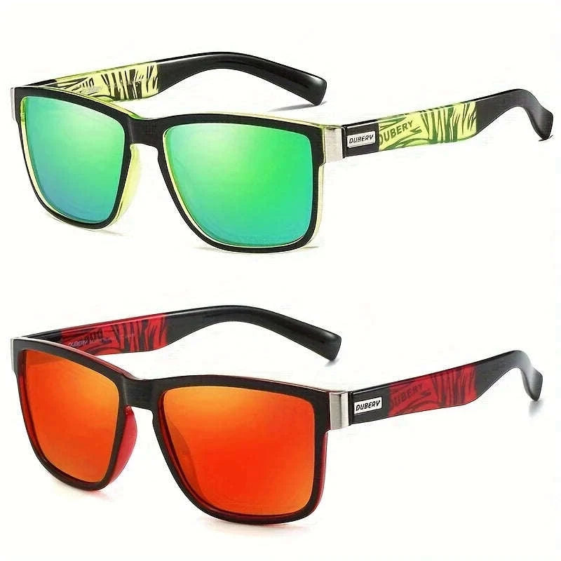 DUBERY Polarized UV400 Sunglasses for Men and Women-Blue11