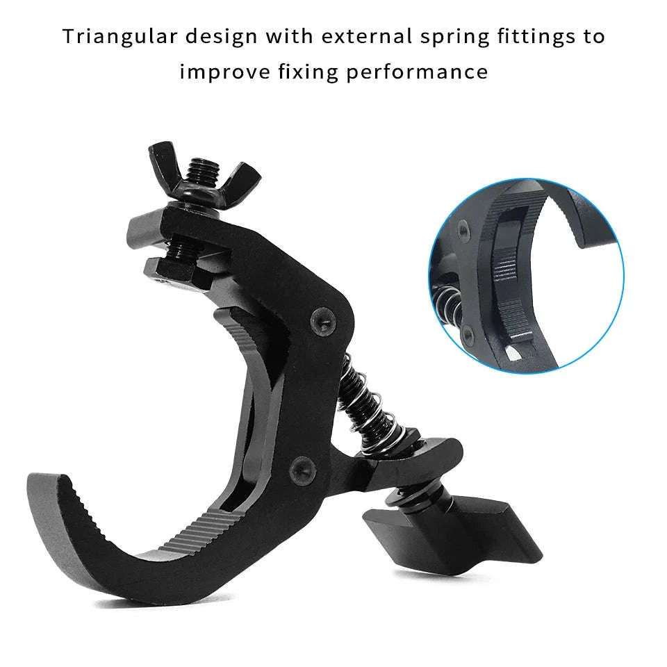 Durable Heavy-Duty Stage Light Hook Clamp Set-silver / Australia