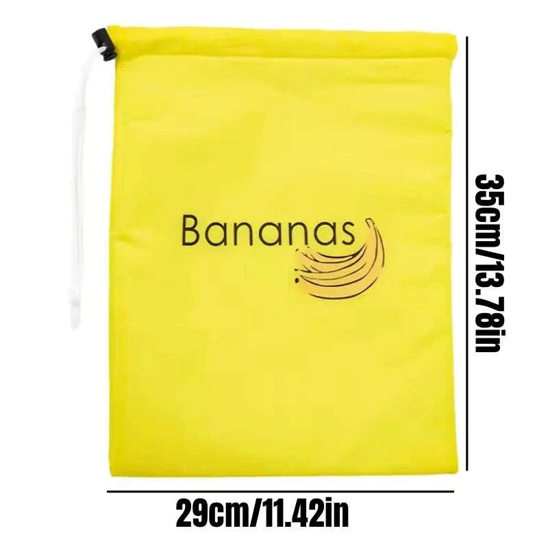 Durable Insulated Banana Preserve Bag-Yellow 1pc