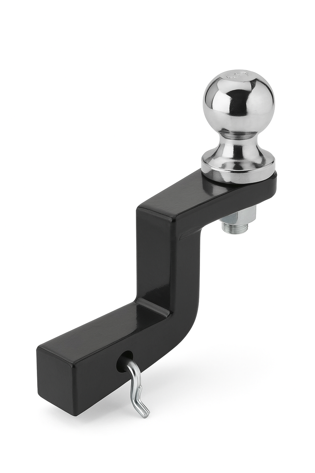 Slitstarkt enstyckars sammanfogat trailer hitch-fäste med 2" kula för mångsidig användning på boskap, båtar och campingtrailers trailer hitch-fäste med 2" kula och pin väldig enstyckskonstruction för mångsidig användning inom boskap