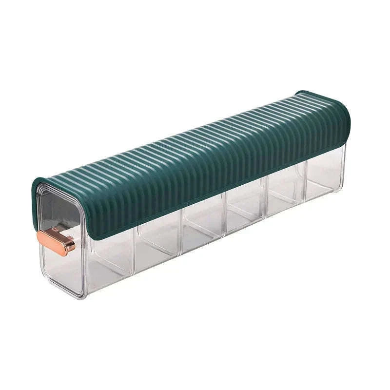 Dust-Proof Underwear Organizer with Push-Pull Drawer-Light Yellow / 6-10 Cells