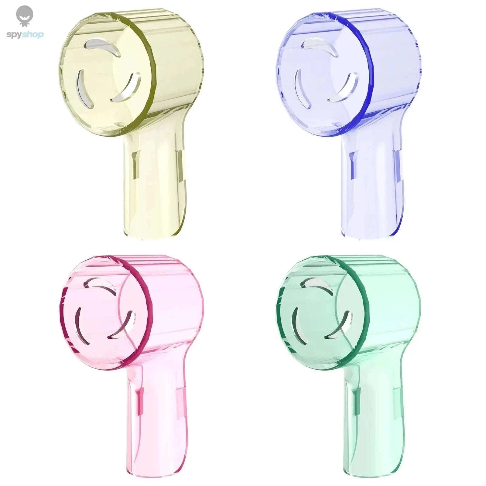 Dustproof Toothbrush Head Covers for Oral B Travel Protection-Clear-8 Pcs