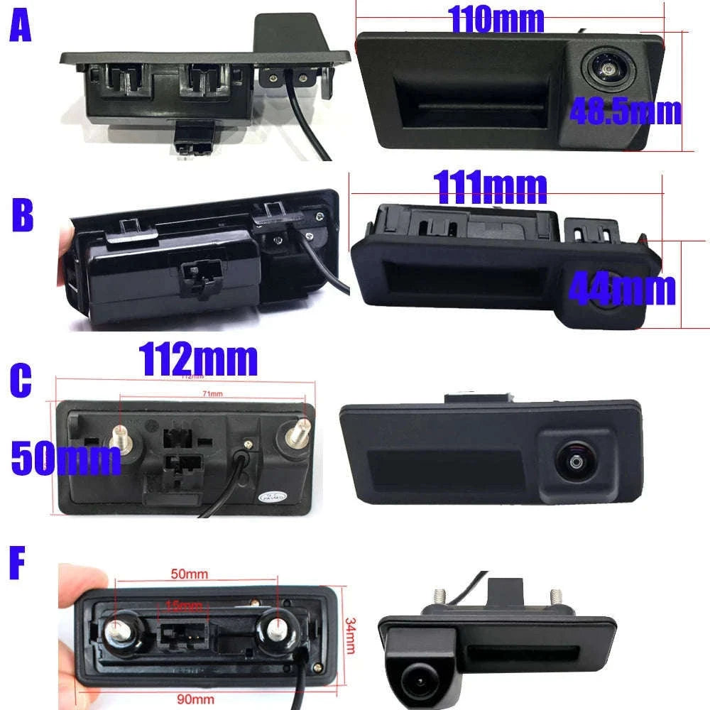 Dynamic Trajectory Rear View Camera for VW, Audi & Skoda MQB/PQ-MQB-Cam E