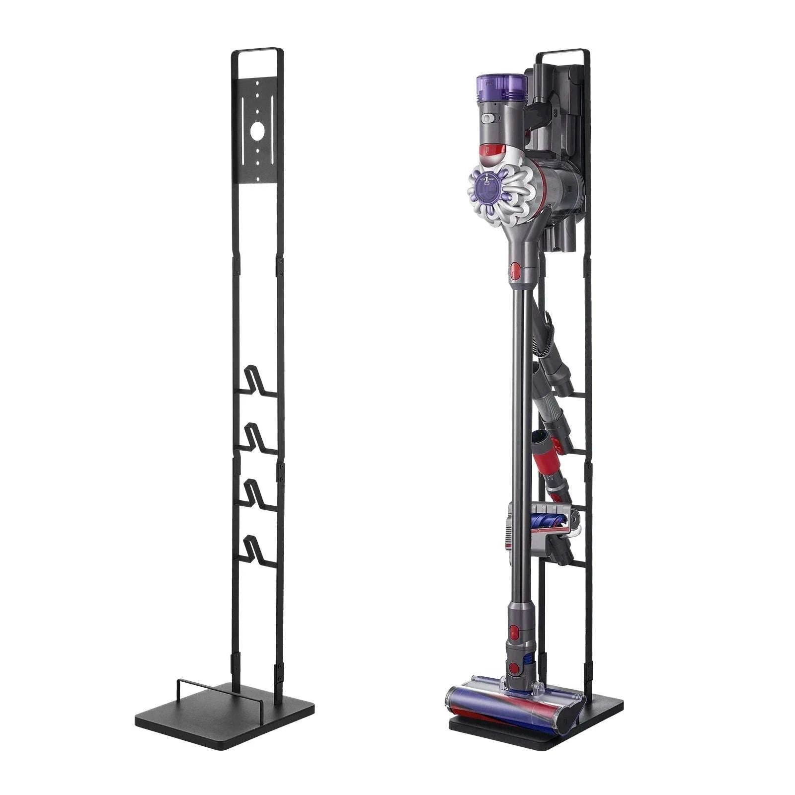 Dyson Vacuum Stand Organizer with 4 Hooks, No-Drill Storage Rack-Type B / United States