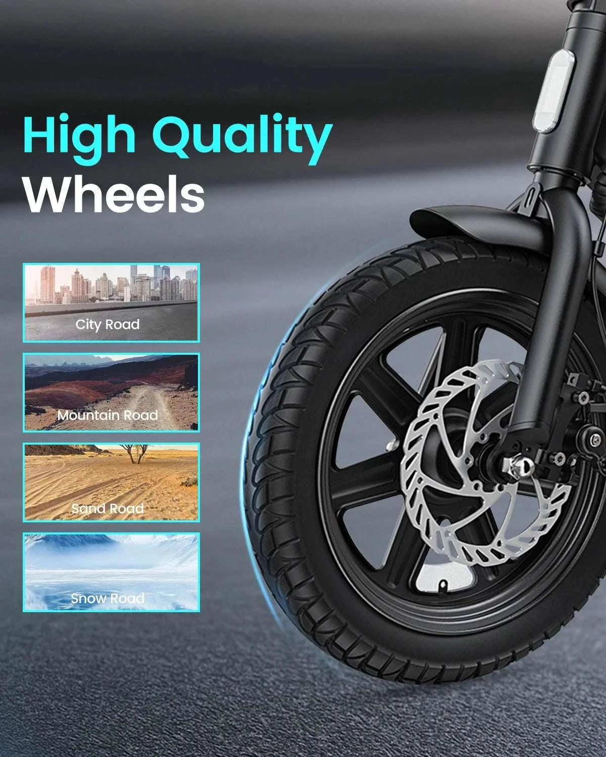 DYU D3F Folding Electric Bike 20MPH 36V Battery Compact E-Bike-black / United States