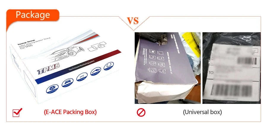 E-ACE Solar TPMS Tire Pressure Monitor System-K01-External Sensor