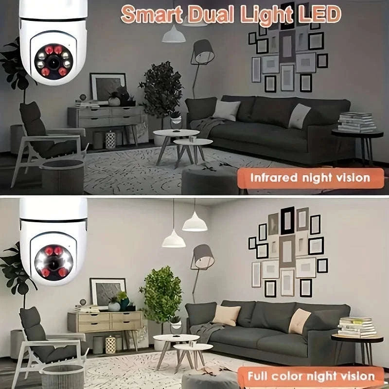 E27 Light Bulb Security Camera – Panoramic Home Monitoring-USB / japan