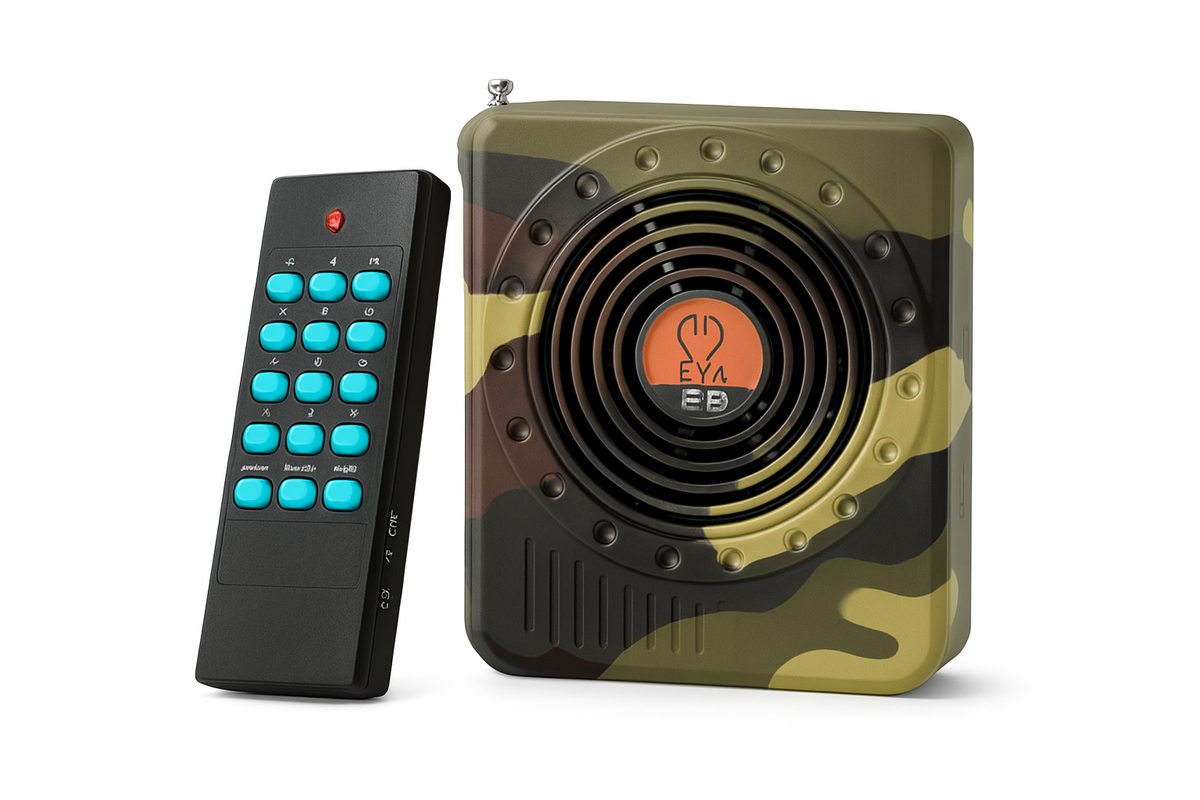 E76 Ampliatori di suono professionali di piccole dimensioni, prode decoy, altoparlante chiamata, strumento di caccia, telecomando, amplificatore di suono