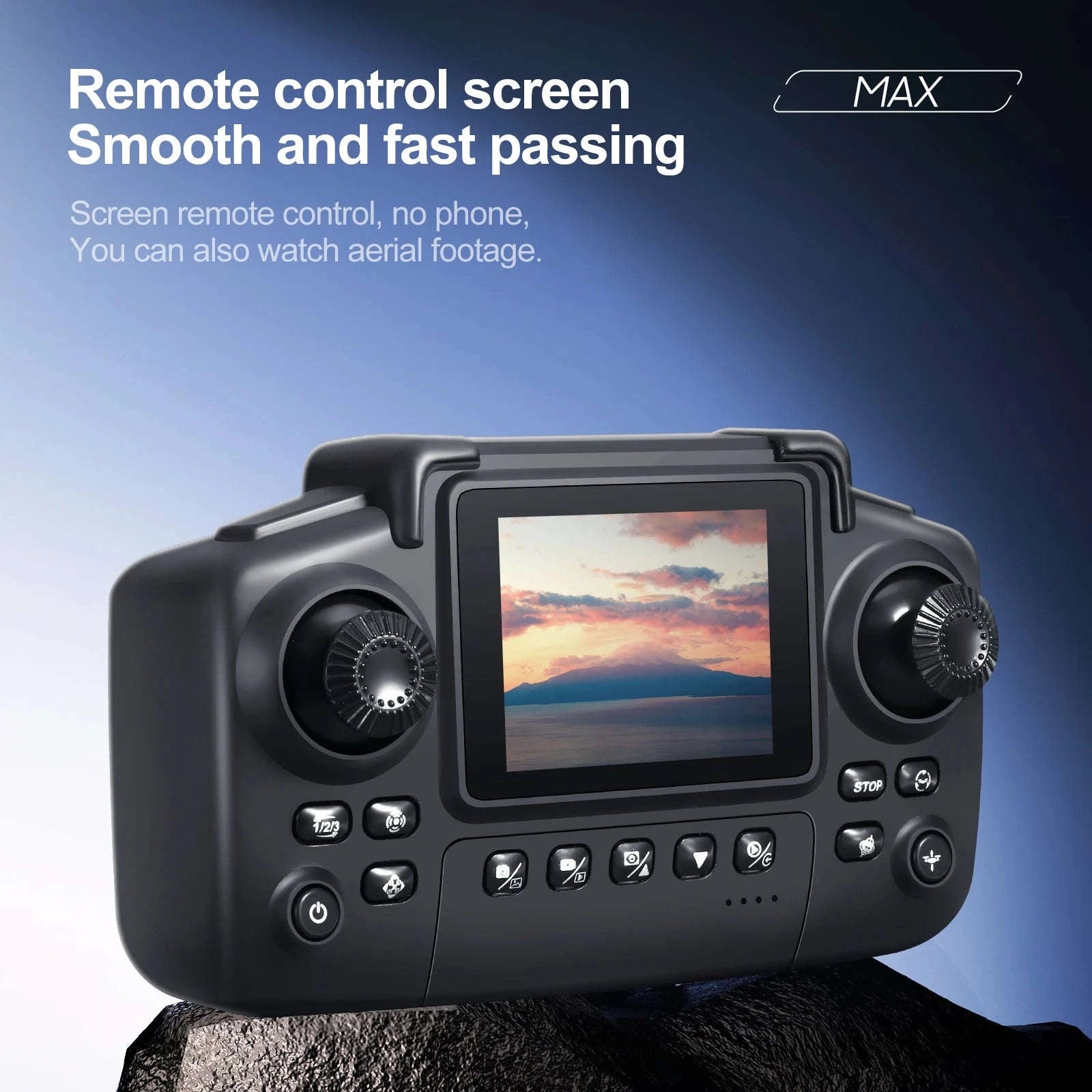 E88 E99 Drone with Screen Remote and Dual Camera-E99-grey