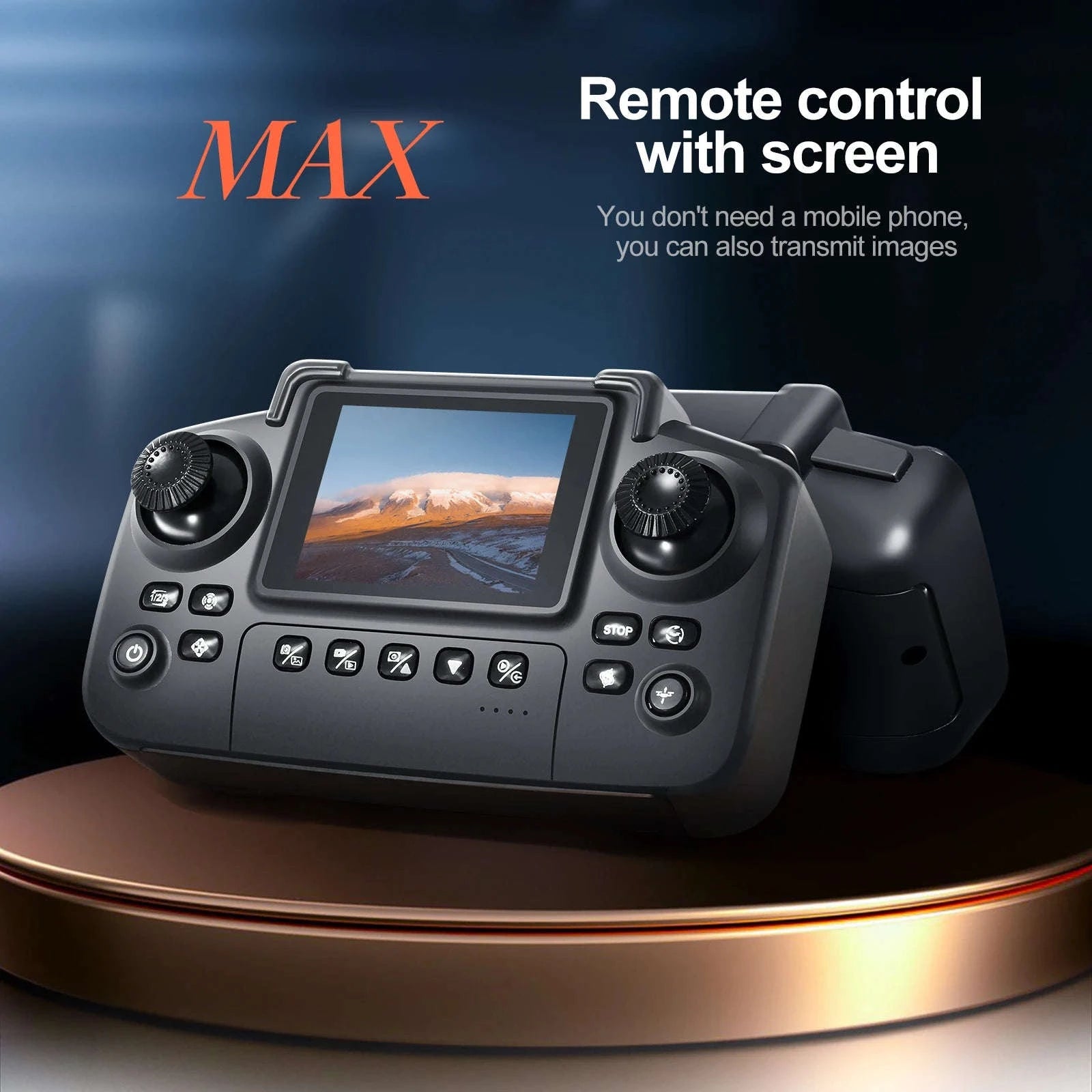 E88 E99 Drone with Screen Remote and Dual Camera-E99-grey