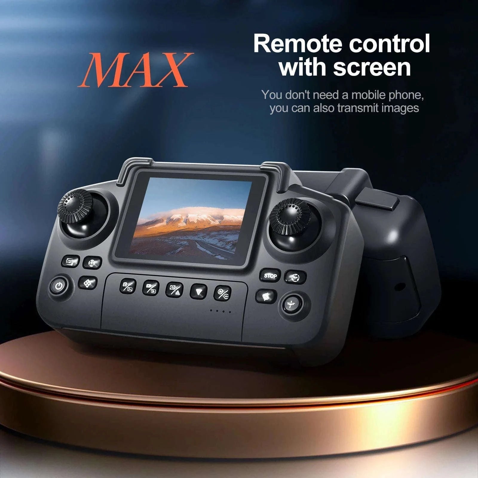 E88 E99 Drone with Screen Remote and Dual Camera-E99-grey