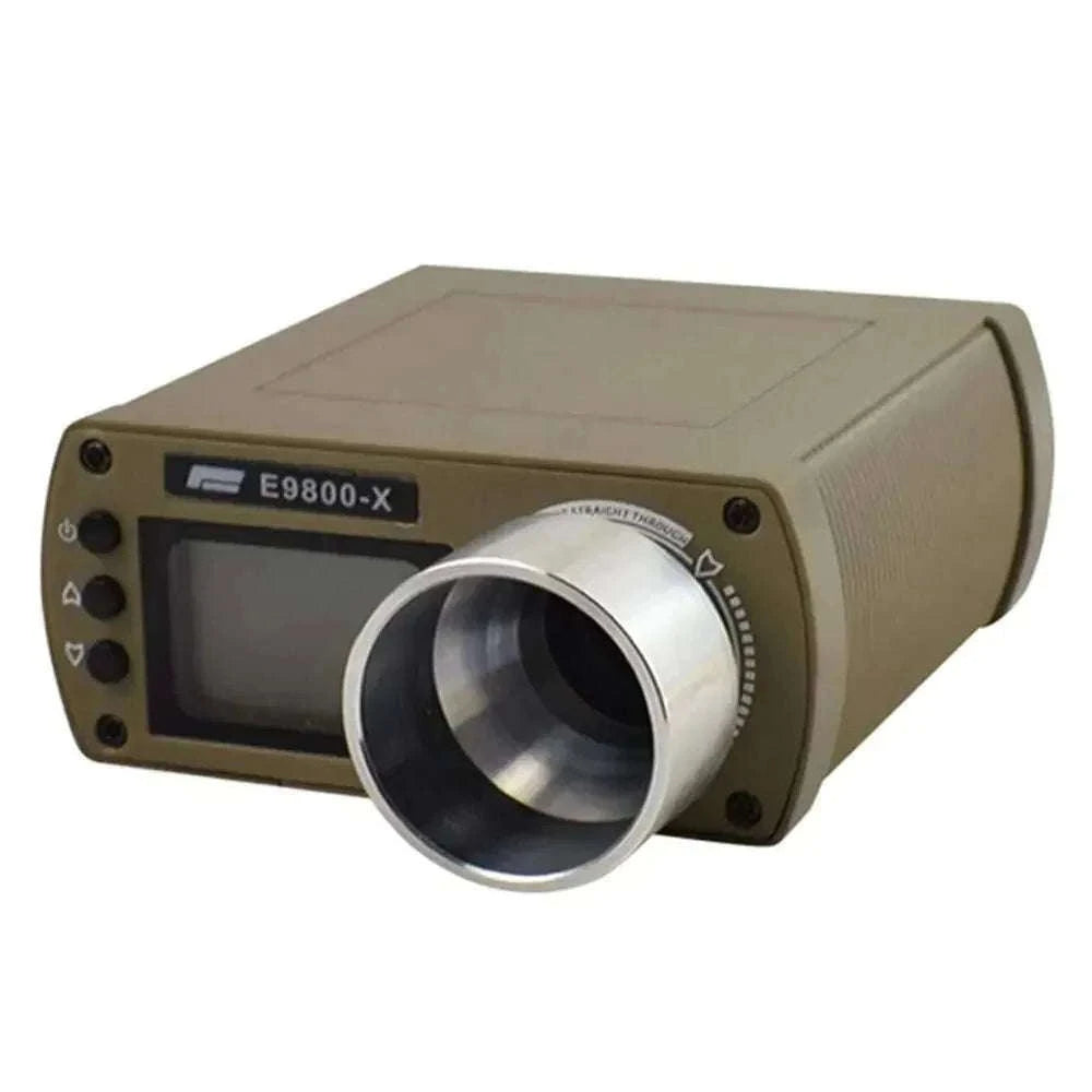 E9800-X Shooting Chronograph with LCD Display and Speed Measurement-Brown
