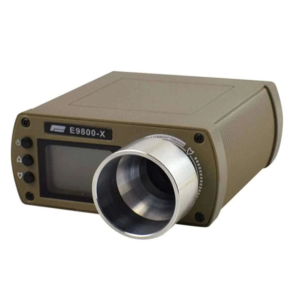 E9800-X Shooting Chronograph with LCD Display and Speed Measurement-Brown